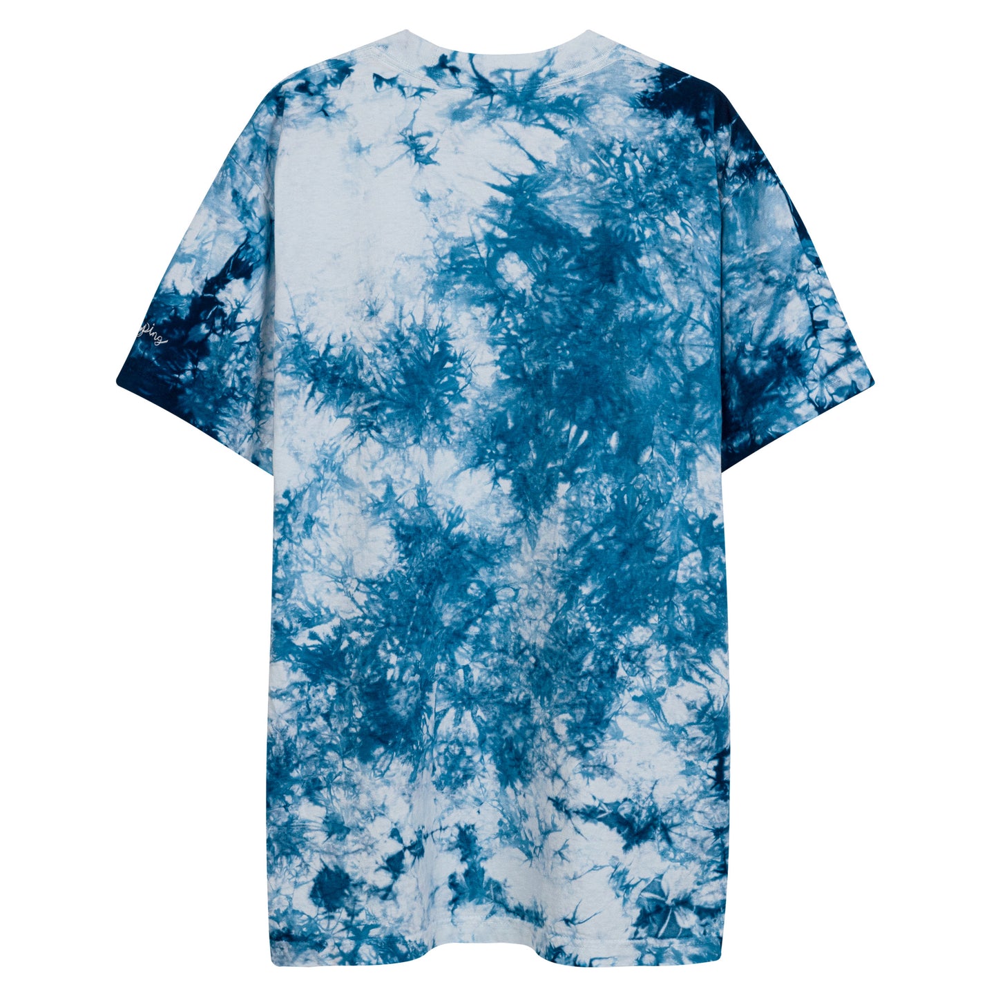 tie-dye looping shirt